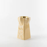 Otantik Octara - Incense Burner - Ivory & Gold 6"*3.5"