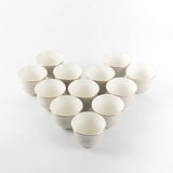 Otantik Sidrah - Arabic Coffee Cups Set (12-Pc) - Walnut Gold - 80ml