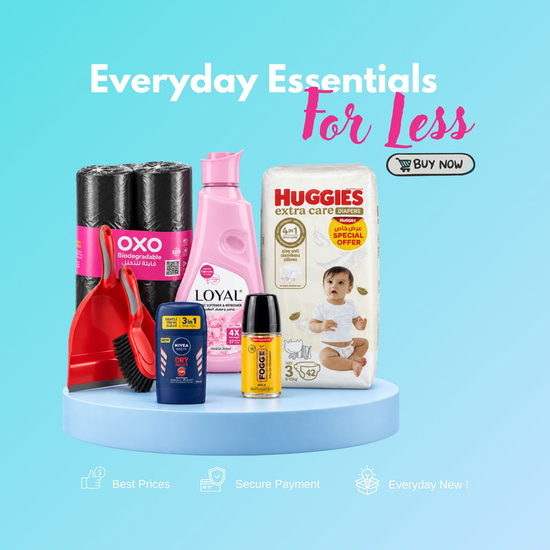 al kabayel grocery everyday use essential diaper pampers huggies garbage bag trash deodorant cleaning 