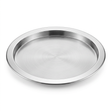 FNS Stainless Steel Round Bar Tray 35 cm – Silver

