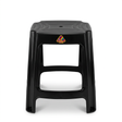 Family Plastic Stool Black - 55×37×30cm