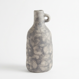 Flower Vase with Loop Handle Grey - 30cm