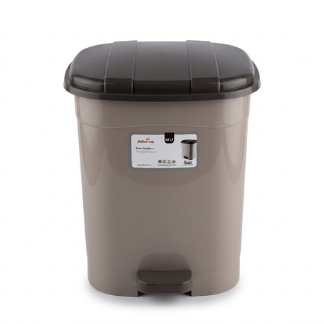 Follow Me Plastic Pedal Dustbin - 10 Litre