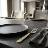 Stainless Steel Fork Set of 6 – 15cm Silver & Gold Accent