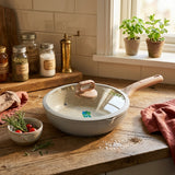 Donnor Cast Aluminium Fry Pan 28 CM Granite Coating