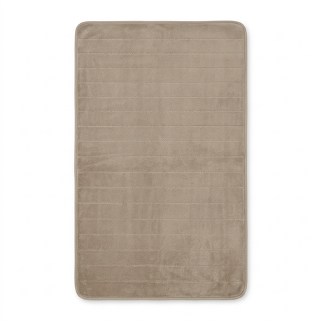Fur Door Mat Beige – 80×140cm