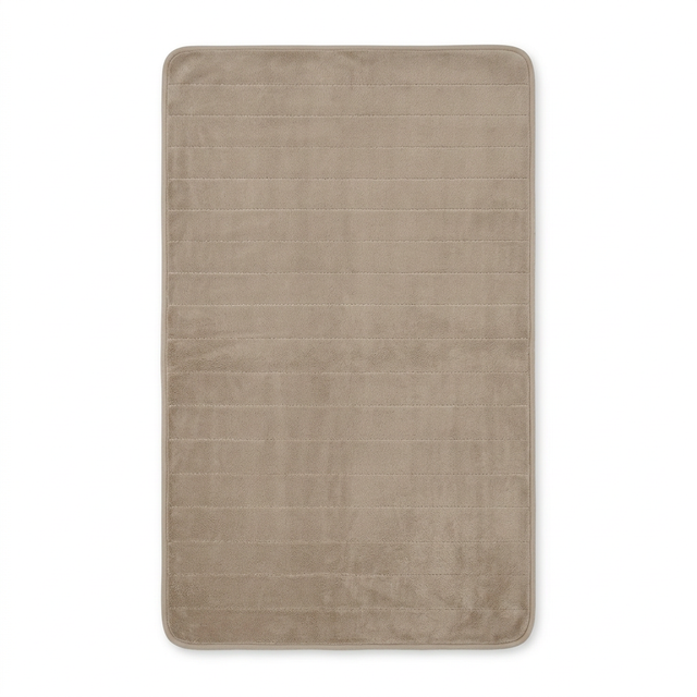 Fur Door Mat Beige – 80×140cm