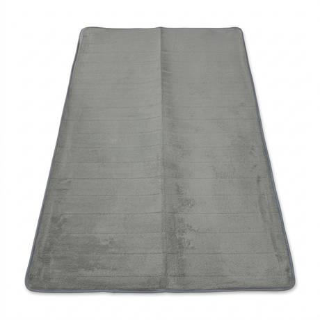 Fur Door Mat Grey – 80×140cm
