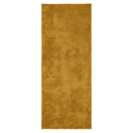 Fur Door Mat Mustard Gold – 60×150cm
