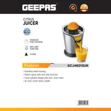 Geepas Citrus Juicer GCJ46013UK