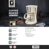 Geepas Coffee Maker GCM41527, Black