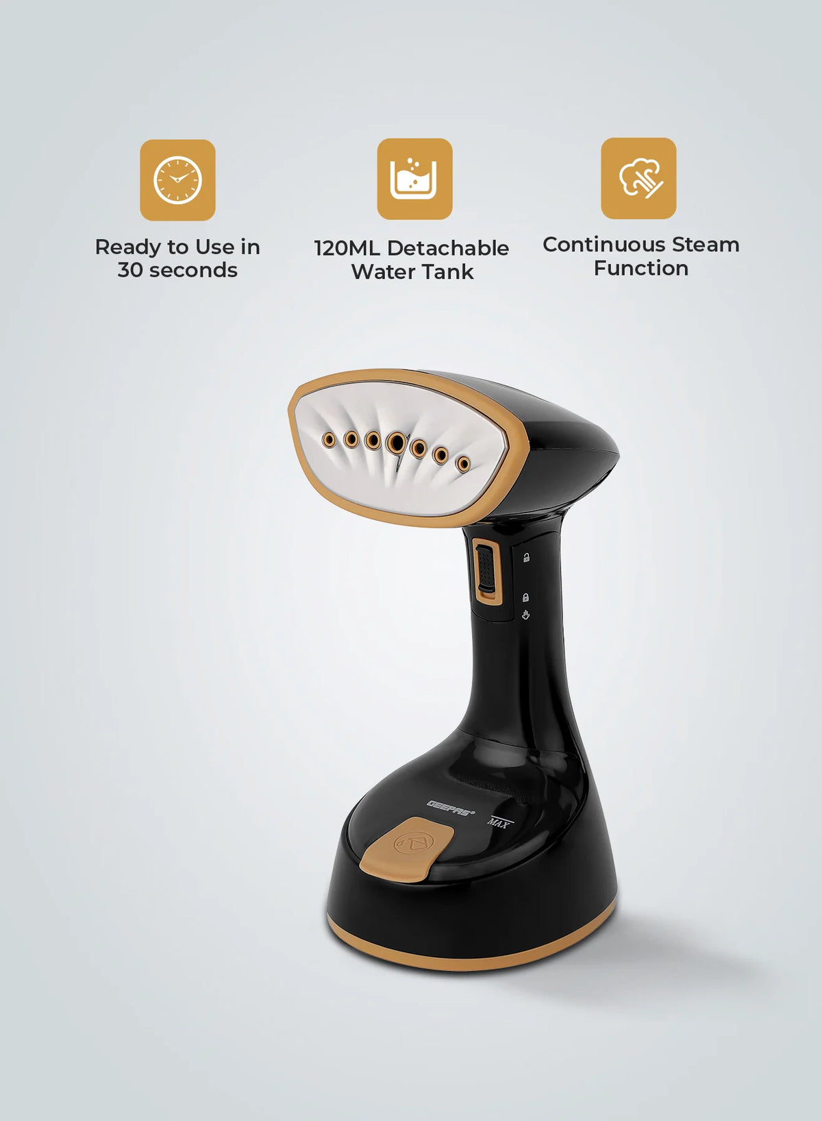 Geepas Handheld Garment Steamer GGS25034