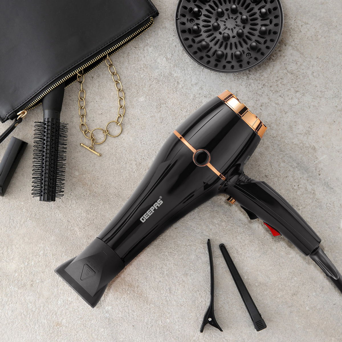 Geepas Hair Dryer GHD86069, 2200W