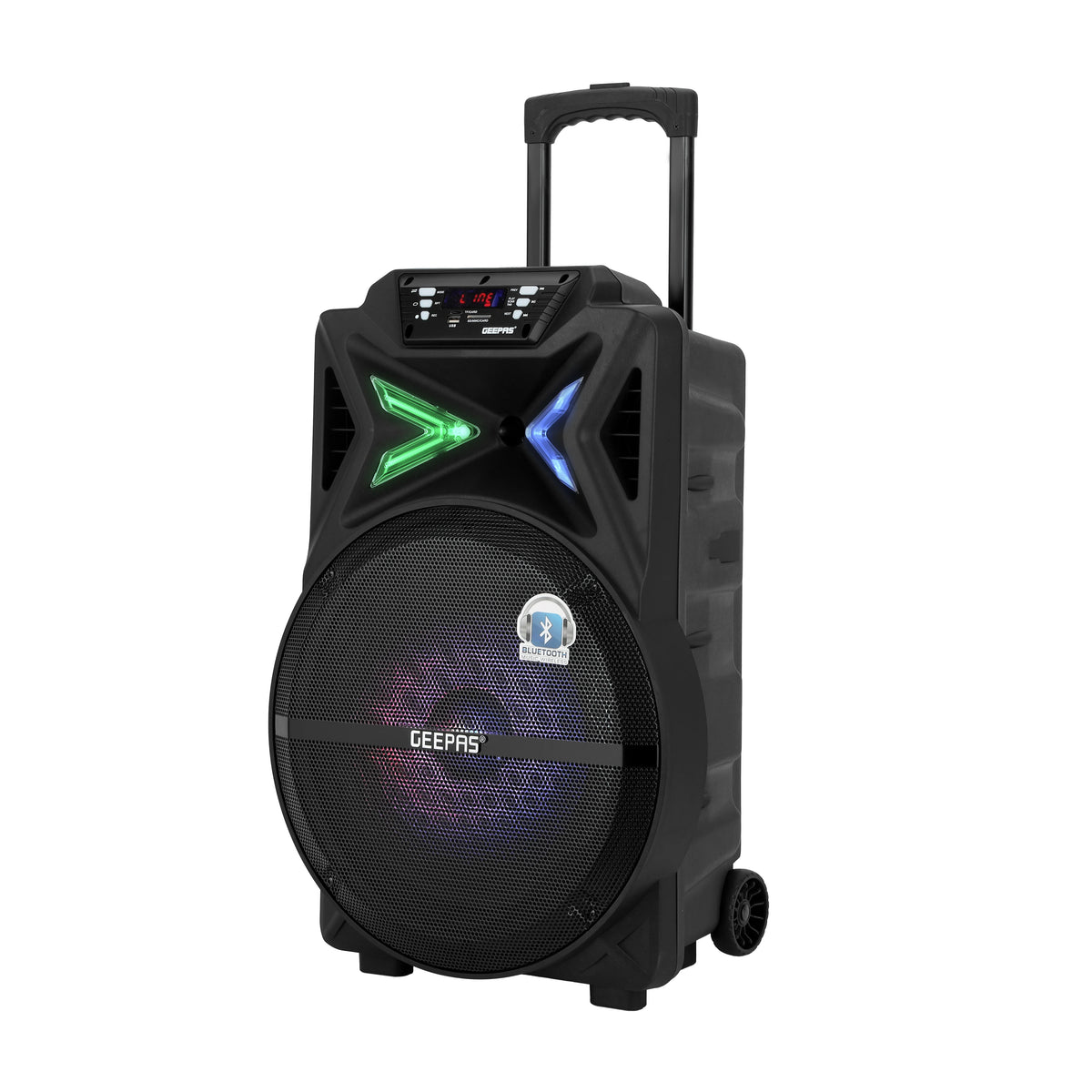 Geepas Rechargeable Trolley Speaker GMS11131