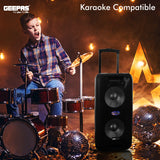 Geepas Portable & Rechargeable Professional Speaker GMS8574