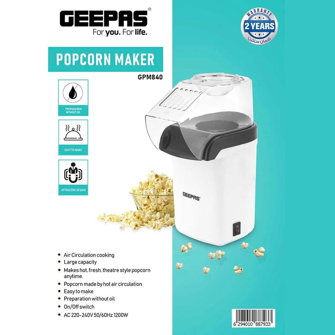 Geepas Popcorn Maker GPM840