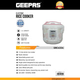 Geepas Rice Cooker GRC4334 1.5L