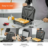 Geepas 3-in-1 Sandwich Maker GSM5425