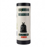 Garbage Bags Roll, 20 Bags, 60 Gallon, 90 × 110 cm (X Large) - Black
