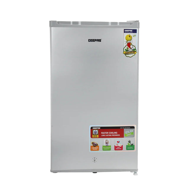 Geepas 110L Single Door Defrost Refrigerator GRF119SPE