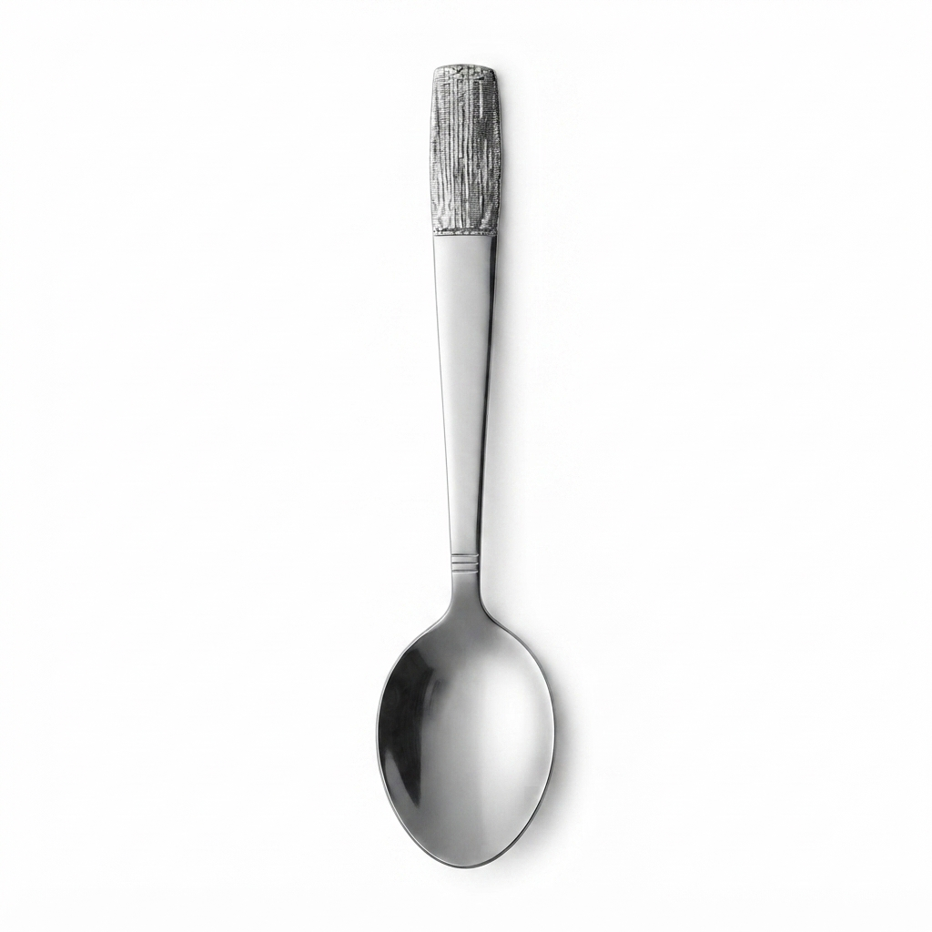 Stainless Steel Spoon Set of 6 – 15cm Silver
