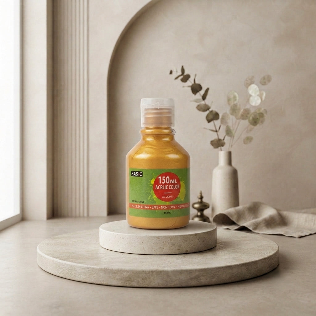 Basic Acrylic Color 150ml – Gold