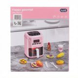 Happy Gourmet Toy Air Fryer – Pink, 10 Inch, Ages 3+