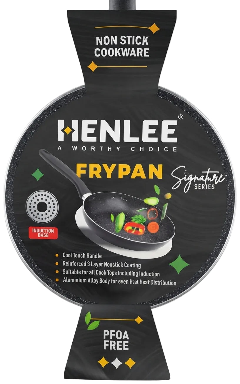 Henlee Signature Series Non-Stick Fry Pan 24 cm – Blue