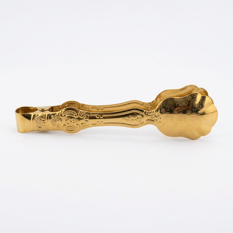 Gold Stainless Steel Serving Tong 23cm


