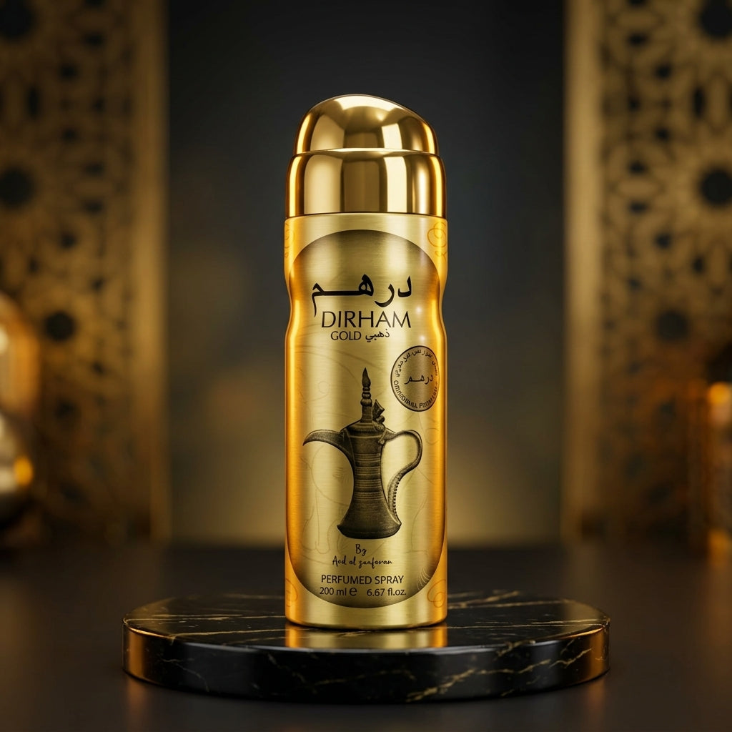 Ard Al Zaafaran Dirham Gold Perfumed Body Spray 200ml