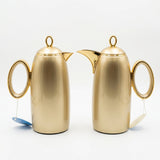Pilsco Vacuum Flask Set, 2 × 1 Litre, Gold