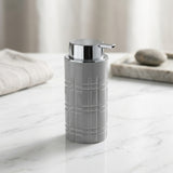 Plastic Soap Dispenser Gray, 400 ml