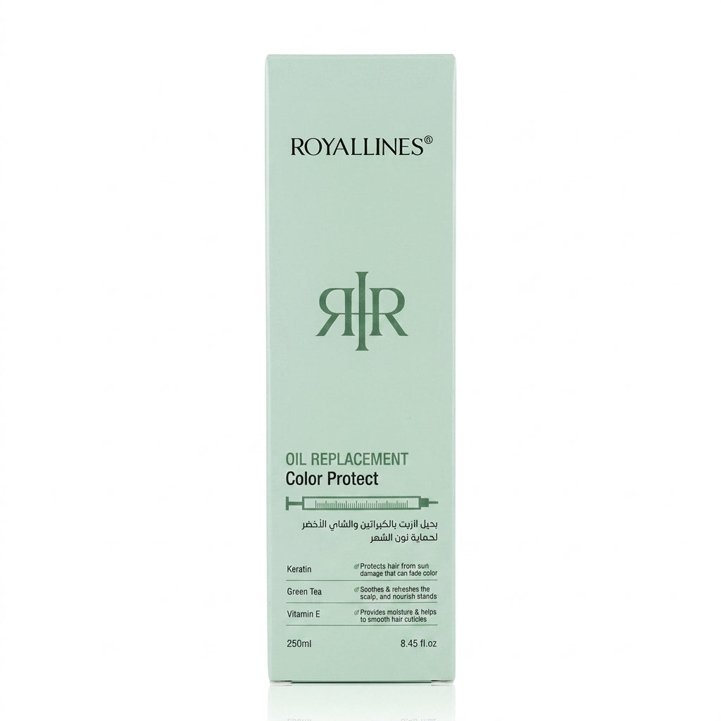Royallines Keratin & Green Tea Oil Replacement – Color Protect (250ml)
