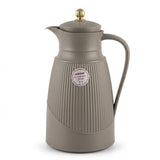 Germax  Vacuum Flask 1 Litre – Dark Gray with Arabic Calligraphy