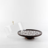 Otantik Sidrah - Cake Serving Set (9-Pc) - Walnut Gold 30*20cm