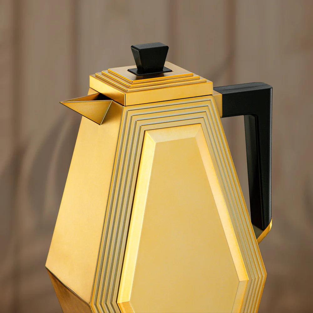 Almarjan Vacuum Flask Set 0.7L + 0.7L Matt Gold & Matt Black