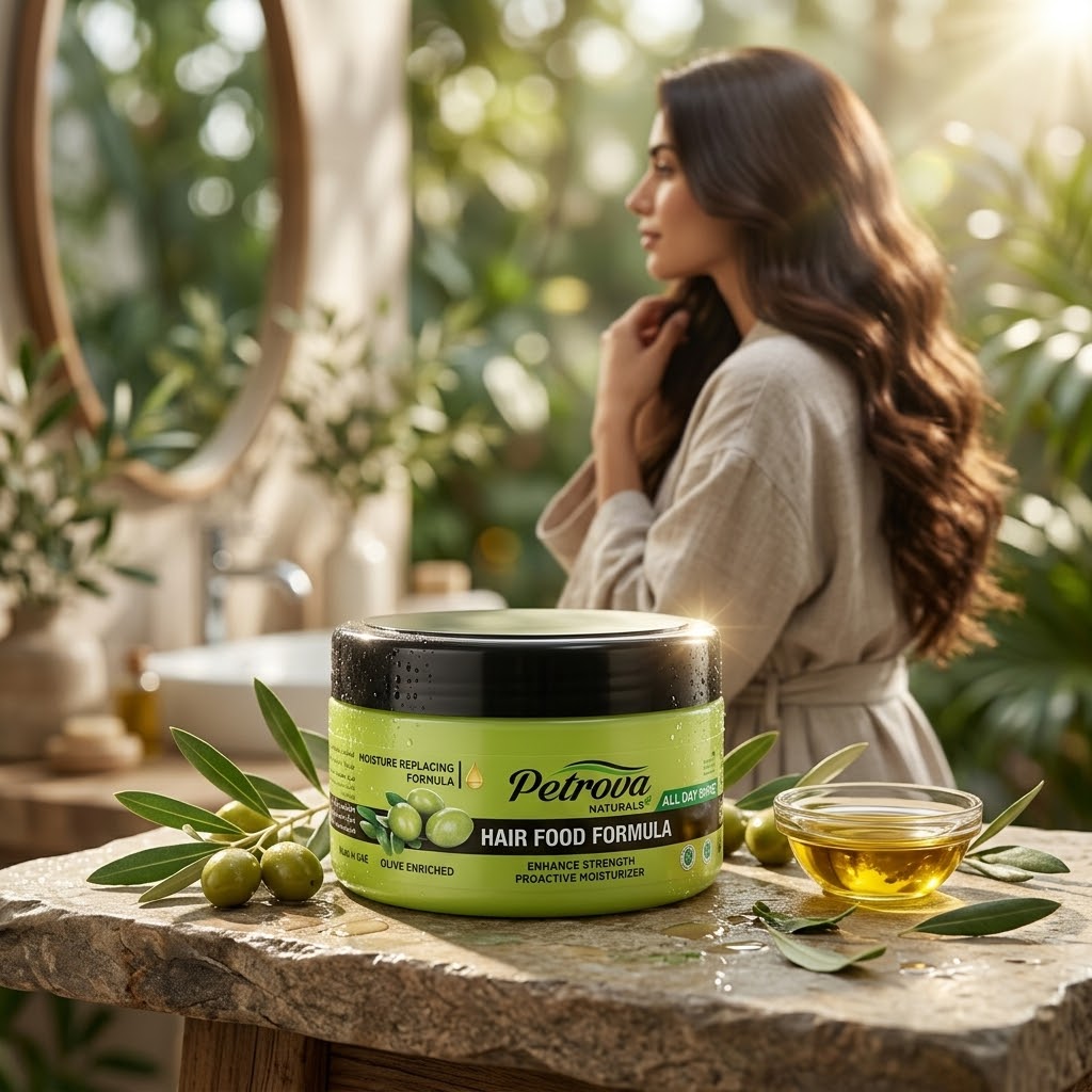 Petrova Naturals Olive Enriched Hair Food Formula – 240 ml