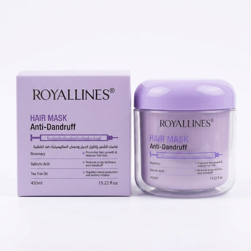 Royallines Rosemary & Salicylic Acid Anti-Dandruff Hair Mask – 450ml