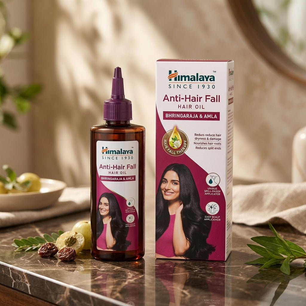 Himalaya Anti-Hair Fall Hair Oil with Bhringaraja & Amla – 200 ml
