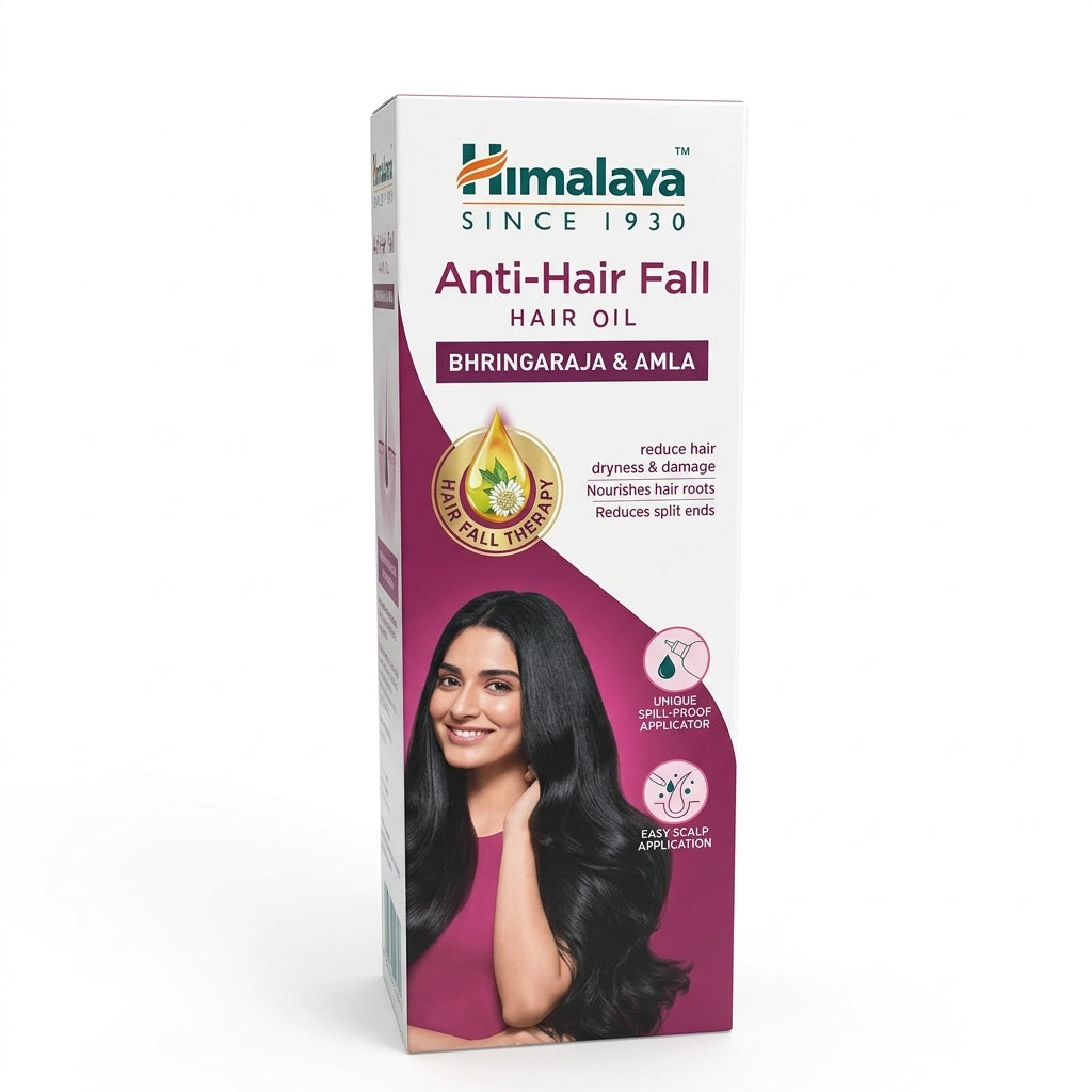 Himalaya Anti-Hair Fall Hair Oil with Bhringaraja & Amla – 200 ml