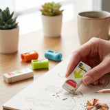 Maped Technic 9 Eraser with 4 Mini Pencil Sharpeners Assorted Colors