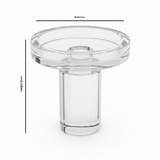 Crystal Candle Holder - 12×12cm