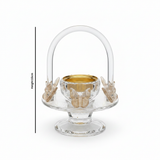 Glass Incense Burner - 15cm