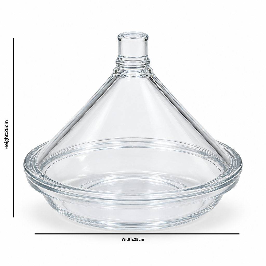MEW Glass Tanjine with Lid - 25×28cm