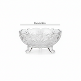 Crystal Glass Dessert Bowl - 12cm