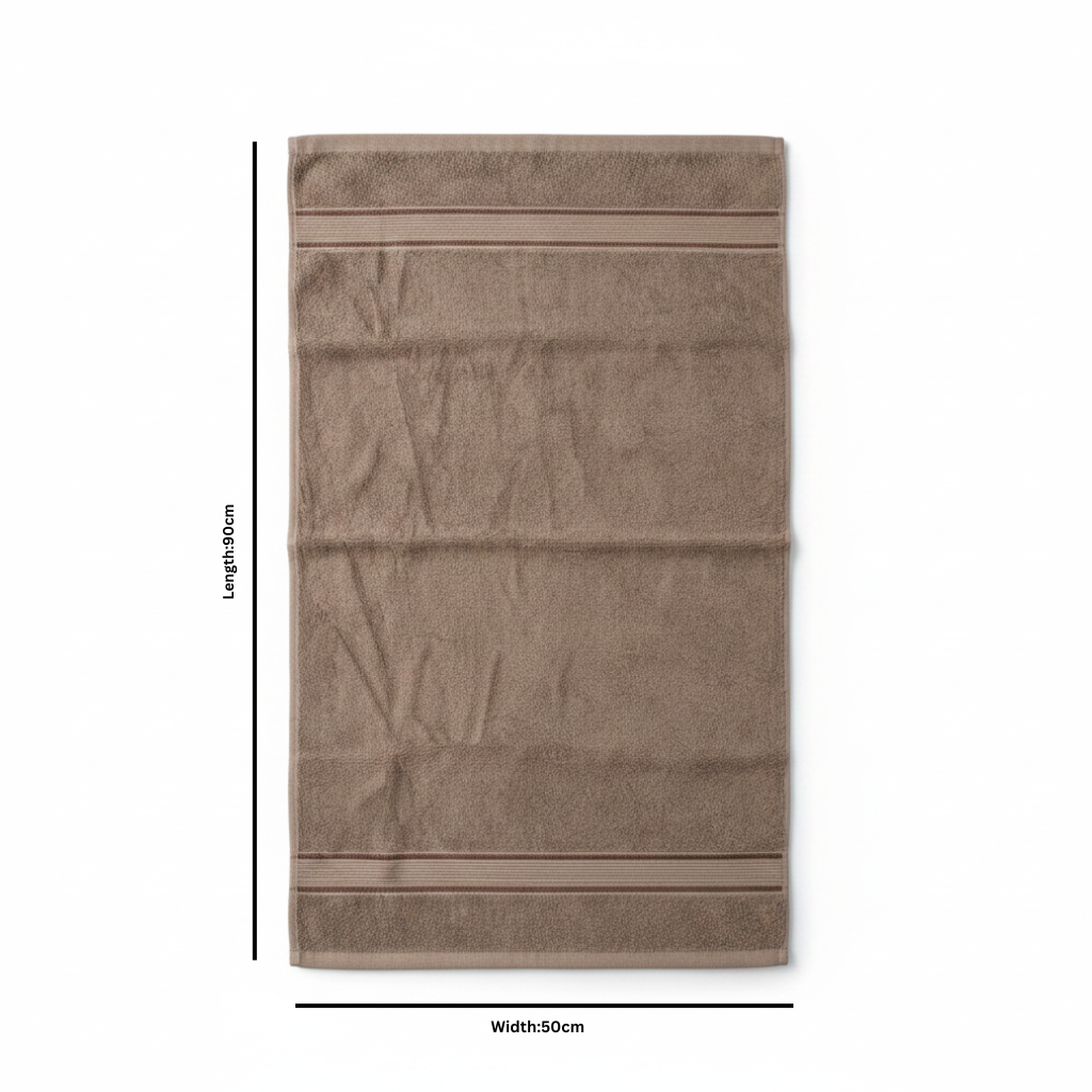BTC Hand Towel Taupe Brown - 50×90cm