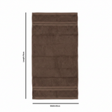 BTC Hand Towel Dark Brown - 40×70cm