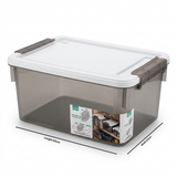 Sunty Plastic Storage Box with Lid - 30×22cm