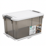 Sunty Plastic Storage Box with Lid - 37×27cm