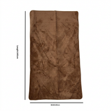 Fur Door Mat Brown – 80×140cm